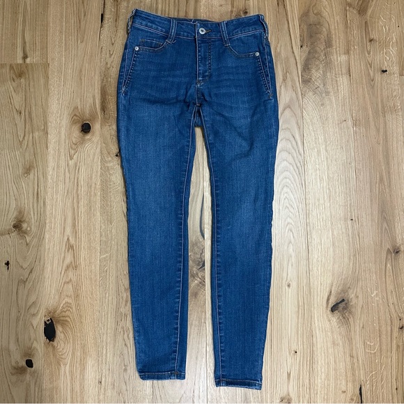 Anthropologie Jeans Pilcro and the Letterpress High Rise Denim Leggings - Picture 1 of 5